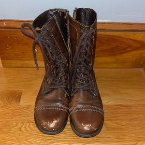 steve madden combat boots